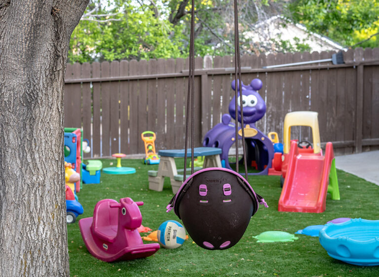 Infant playground area